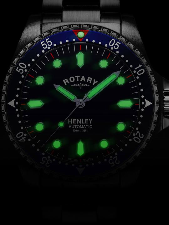 Image du produit Rotary GB05136/05 Henley automatique 42mm 10ATM (Montre analogique, 42 mm)