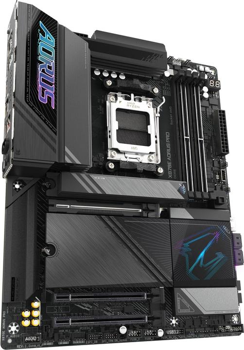 Immagine prodotto Gigabyte X870E AORUS PRO (X870,AM5,ATX,DDR5) (AM5, AMD X870E, ATX)