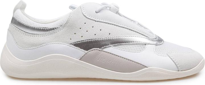 Produktbild Vic Matie sneakers in split leather and leather color white and silver (40)