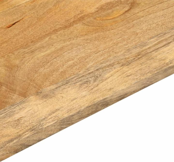 Actual product image VidaXL Table top wooden top dining table 140x50x3,8cm rectangular solid wood mango