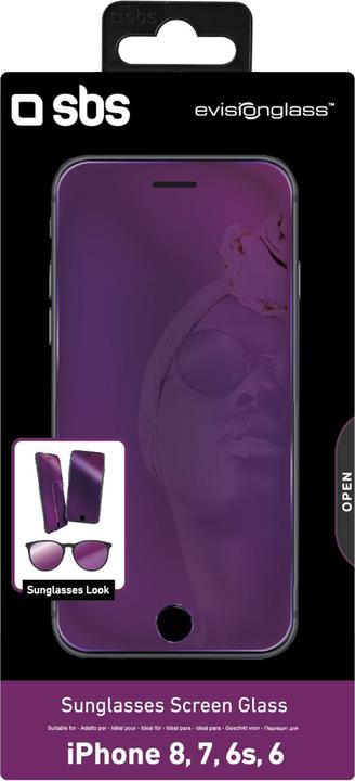 Image du produit SBS Film de protection d'écran Sunglasses pour iPhone 8/7/6s/6 (1 pièce(s), Apple iPhone 6s, Apple iPhone 6, Apple iPhone 8, Apple iPhone 7)