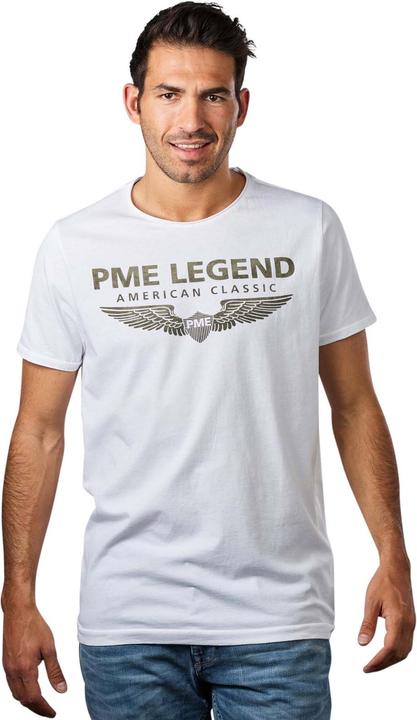 Pme Legend T-Shirt Round Neck Printed bright white