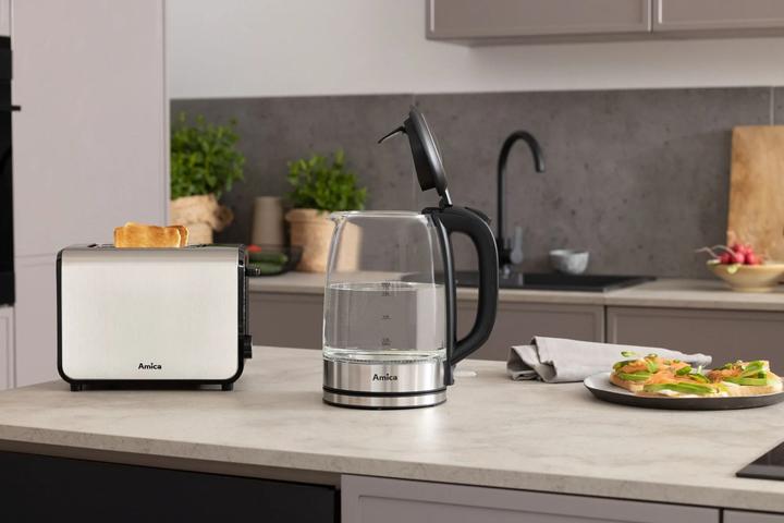 Image du produit Amica Czajnik szklany 1.7l KD2050G (1.70 l, Prise UE)