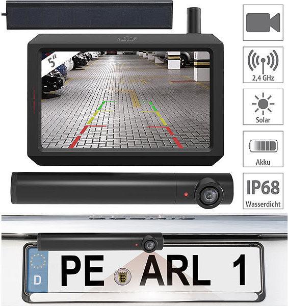 Image du produit Lescars Caméra de recul solaire sans fil