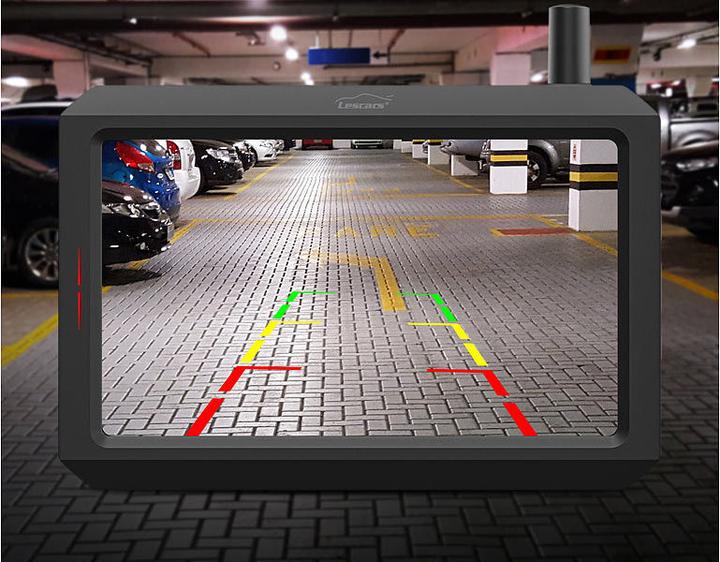 Image du produit Lescars Caméra de recul solaire sans fil