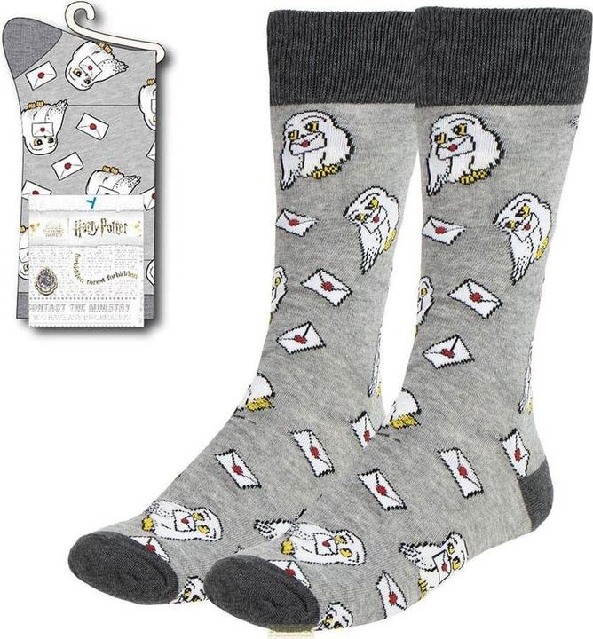 Produktbild Cerdá Harry Potter Socken Hedwig with Letter 38-45 (38 - 45)