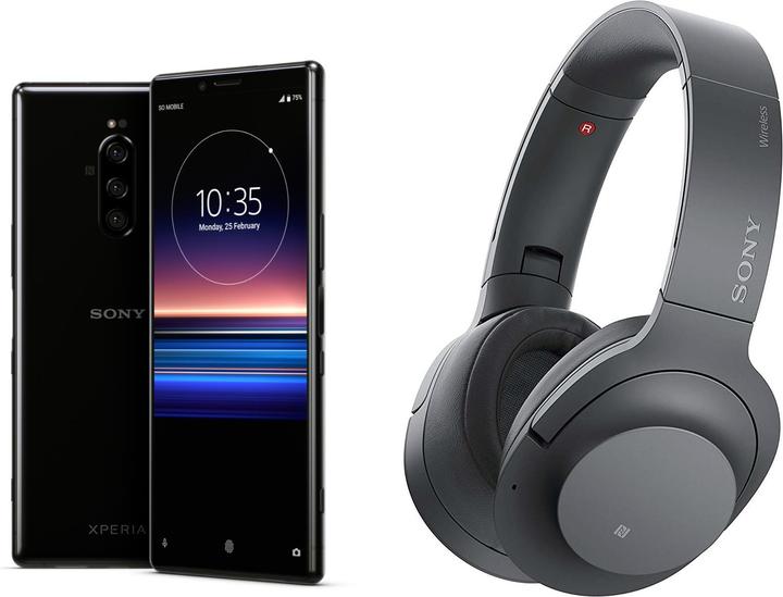 Produktbild Sony Xperia 1 inkl. WH-H900N h.ear on 2