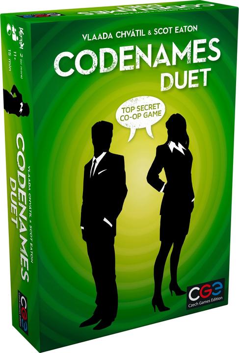 Actual product image Czech games edition Codenames: Duet - The Two Player Word Deduction Game by CGE (English)