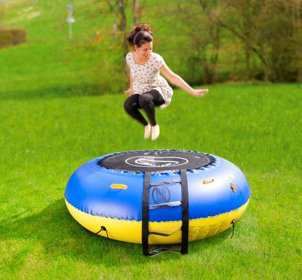 Produktbild Infactory 4in1-Trampolin für Wasser und Garten (193 cm)