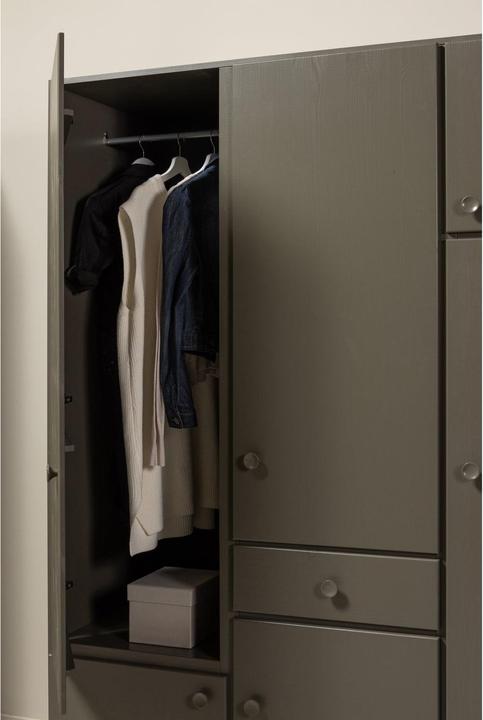 Actual product image Woood Clothing Cabinet (160 x 60 x 60 cm)