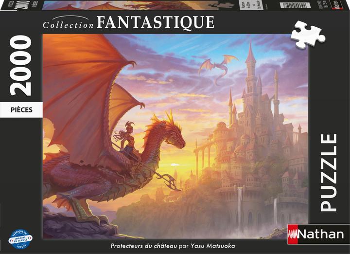 Produktbild Nathan Puzzle 2000 pieces Castle Protectors (Fantasy Collection) (2000 Teile)