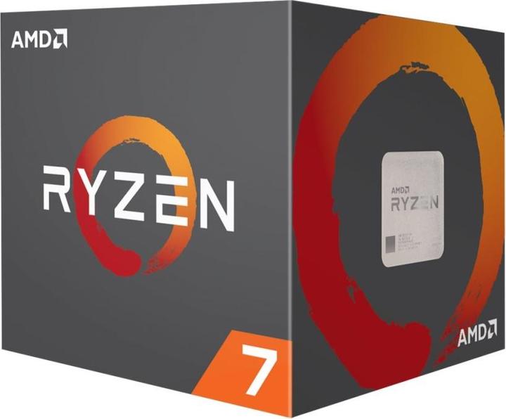 Actual product image AMD Ryzen 7 2700X (AM4, 3.70 GHz, 8 -Core)