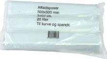 Actual product image MultiLine Spandepose 20 ltr 500x500 mm 17 my LDPE Clear,10 pk x 3 rl x 50 stk/krt