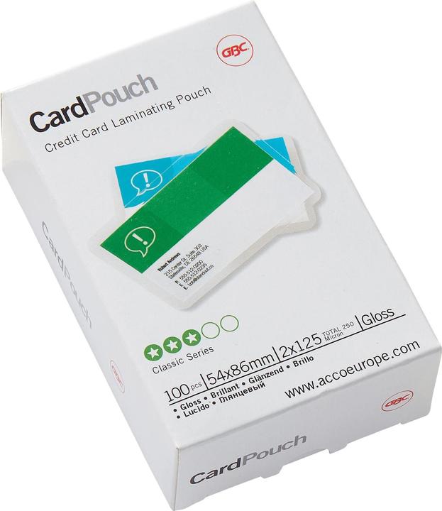 Immagine prodotto GBC Film di laminazione (Speciale, 1 Pezzo/i, 125 µm)