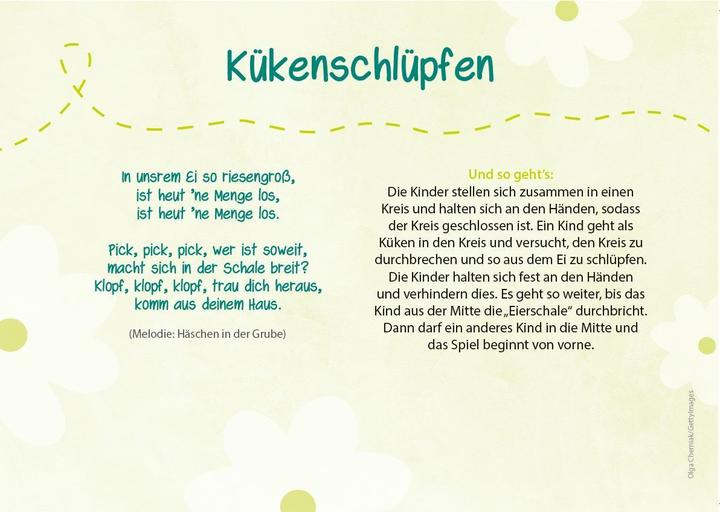 Produktbild Die Kita-Jahreszeiten-Karten: 32 Spiellieder für den Frühling (Deutsch, Monika Laut-Zimmermann, 2024)