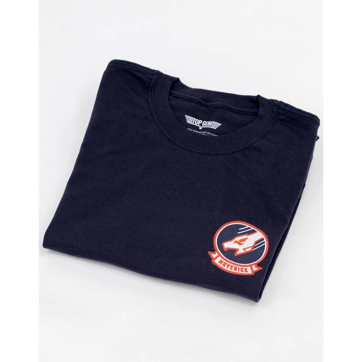 Actual product image Top Gun Mens Back Print T-Shirt (S)