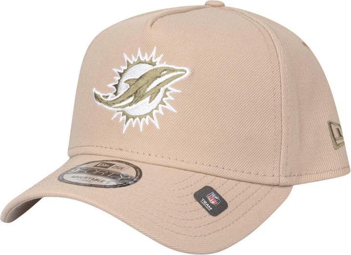 New Era 9Forty A-Frame Cap - Miami Dolphins camel beige (One Size)