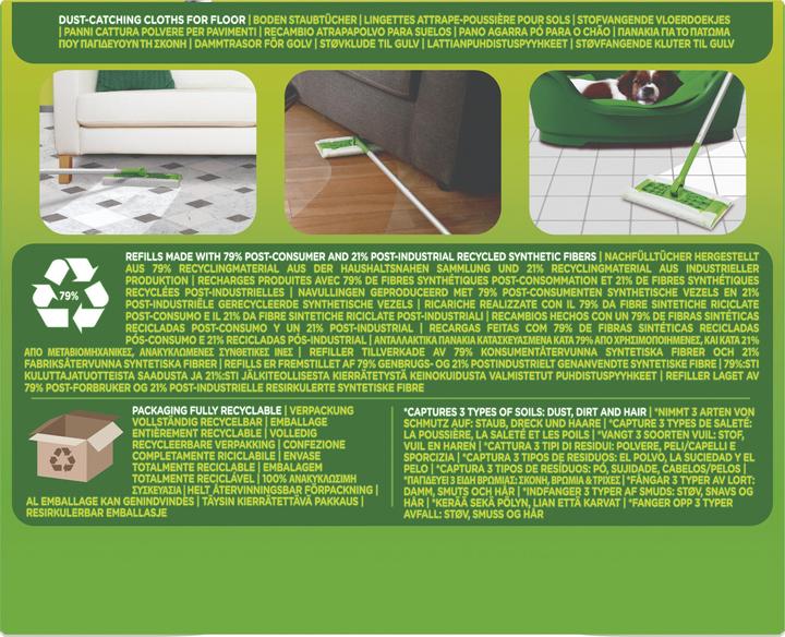 Productafbeelding Swiffer Droge navulling (18 Pcs.)