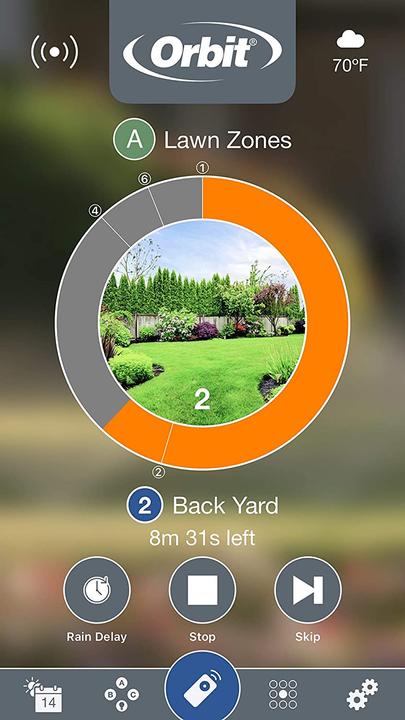 Actual product image Orbit B-Hyve Smart WiFi Sprinkler
