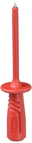 Image du produit Hirschmann TEST PROBE WITH ELASTIC,SHATTER-PROOF INSULATED SLEEVE, FEMALE SOCKET 4mm safety (PRUEF2600 RED)