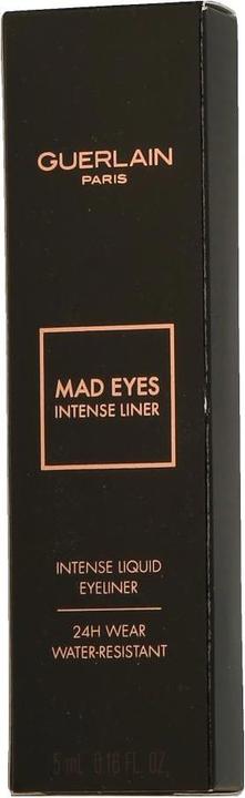 Actual product image Guerlain Mad Eyes Eyeliner Liquid No 01 (01 Glossy Black)
