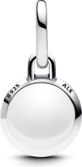 Image du produit Pandora Engravable Evil Eye Murano Glass Mini Dangle Charm (Argent 925, Verre de Murano)