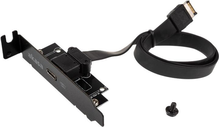 Image du produit Akasa Adaptateur de support PCI à profil bas, USB 3.1 Type C
