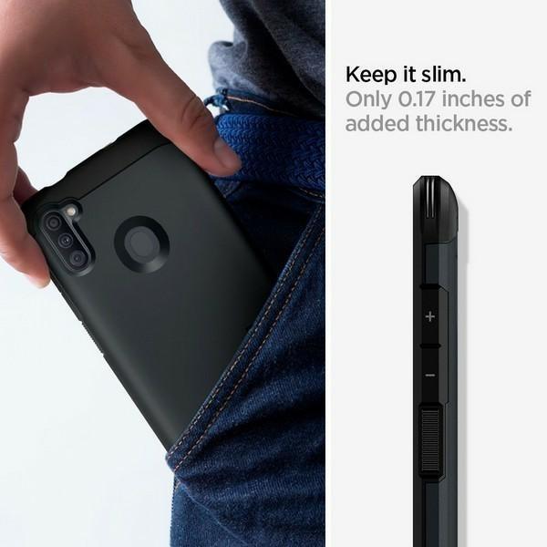 Produktbild Spigen Armor XP Handy-Schutzhülle (6.4 Zoll) Cover, Metallisch (Samsung Galaxy A11)