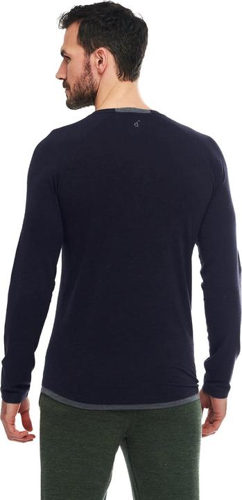 Produktbild Dagsmejan Pyjama Oberteil "Stay Warm" dunkelblau (XL)