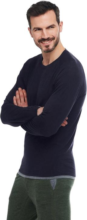 Produktbild Dagsmejan Pyjama Oberteil "Stay Warm" dunkelblau (XL)