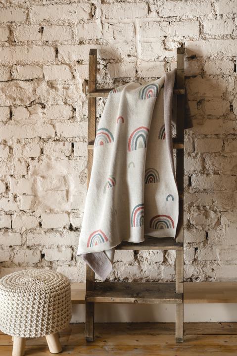 Image du produit Kaiser Couverture bébé Rainbow natural combo 80 x 100 cm (80 x 100 cm)