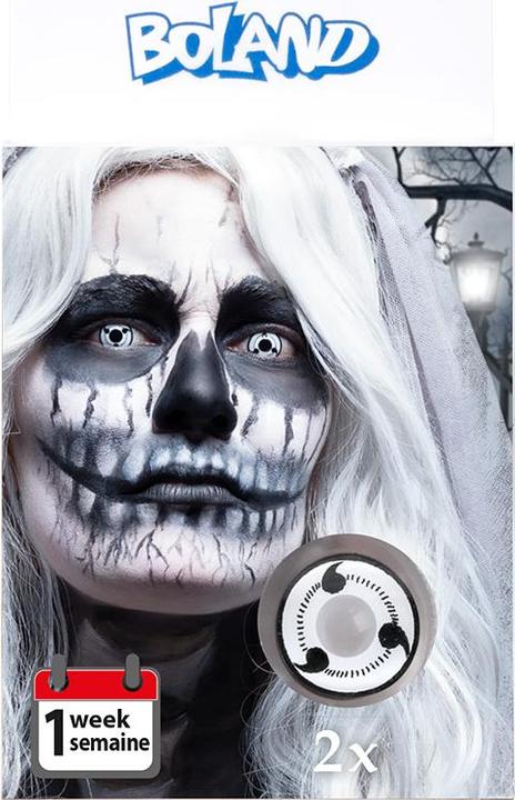Produktbild Boland Kontaktlinsen Ghost Bride: Wochenlinsen (Weiss)