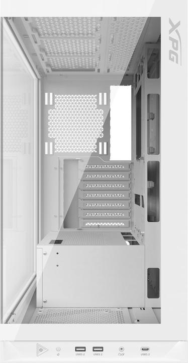 Image du produit XPG Geh INVADER X (Case only) (ATX) Midi Tower blanc détail (mATX, Mini-ITX, ATX)