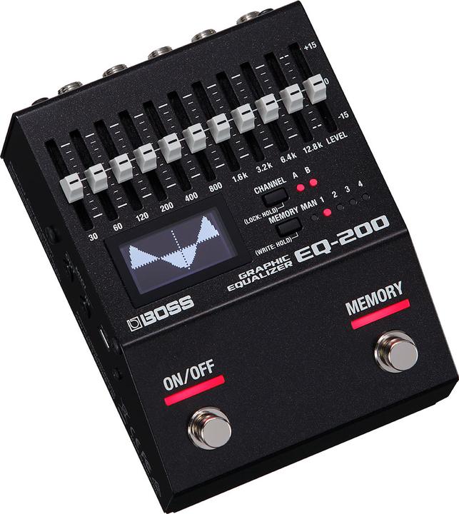 Produktbild BOSS (Electronics) EQ-200 Graphic Equalizer Pedal (Keyboard, Bass, Gitarre)