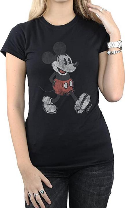 Immagine prodotto Disney Maglietta in cotone con Topolino che cammina (S)