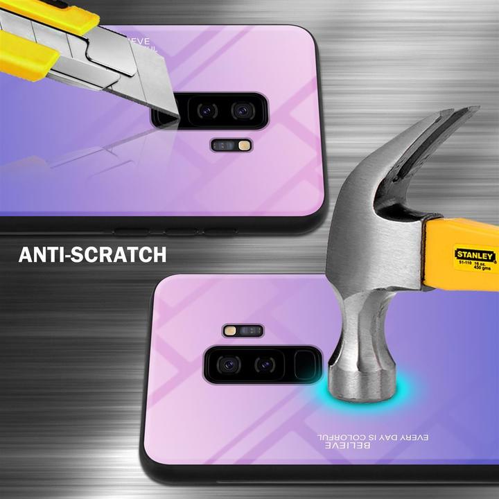 Immagine prodotto Cadorabo Copertura in vetro TPU 2 colori (Samsung Galaxy S9+)
