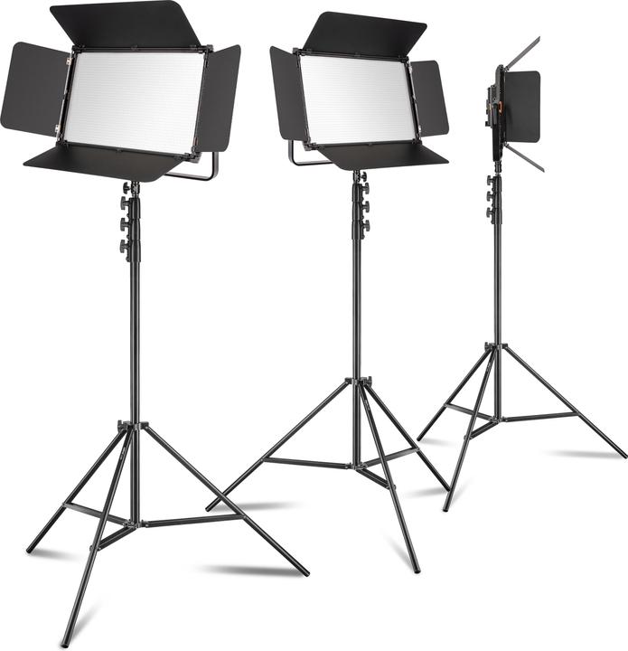 Produktbild Walimex LED Niova 150-F Pro 150W Bi Color Set3 (Flächenleuchte)