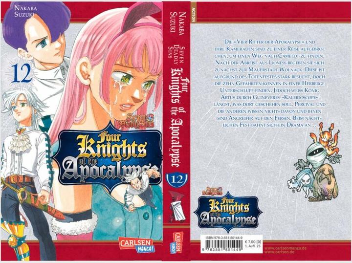 Immagine prodotto Seven Deadly Sins: Four Knights of the Apocalypse 12 (Tedesco, Suzuki Nakaba, 2025)