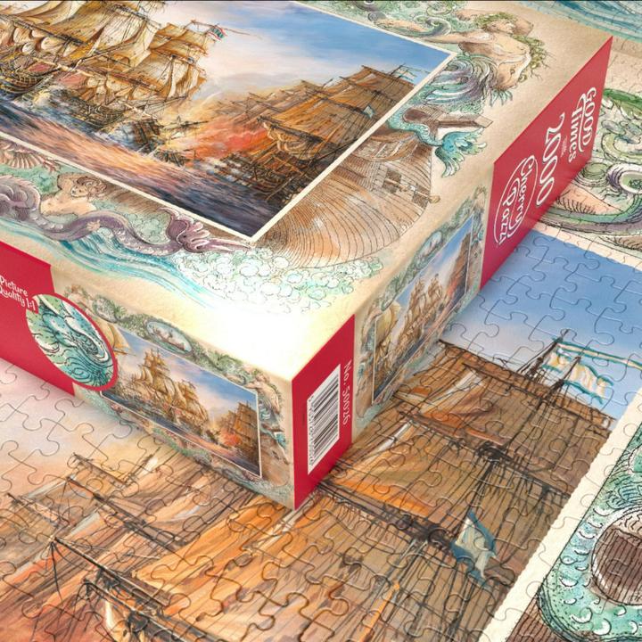 Produktbild Cherry Pazzi Puzzle Seeschlacht 2000 Teile (2000 Teile)