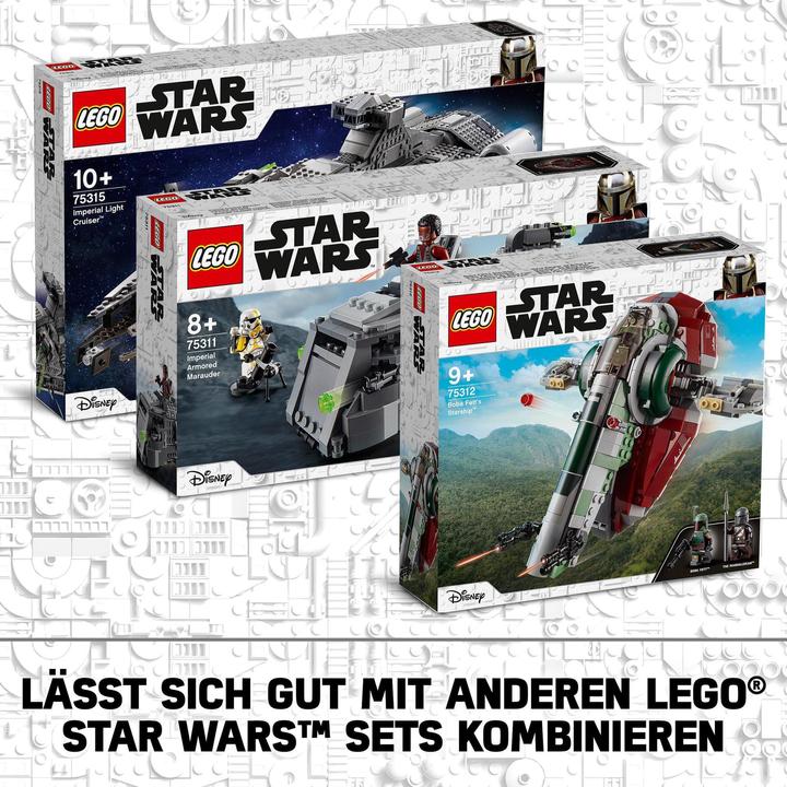 Actual product image LEGO Star Wars 75312 Boba Fett's spaceship (75312, LEGO Star Wars)