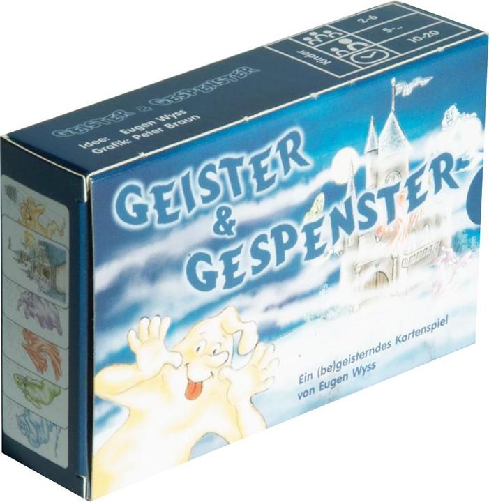 Produktbild ADL41027 - Geister & Gespenster - Kartenspiel (GB, DE, FR, IT), für 2 bis 6 Spieler, ab 5 Jahren (Spanisch)