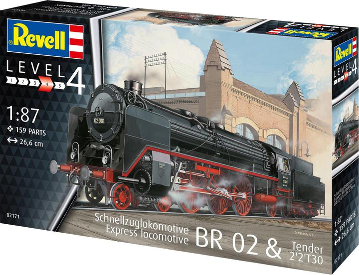 Image du produit Revell Locomotive express BR 02 & tender 2'2'T30