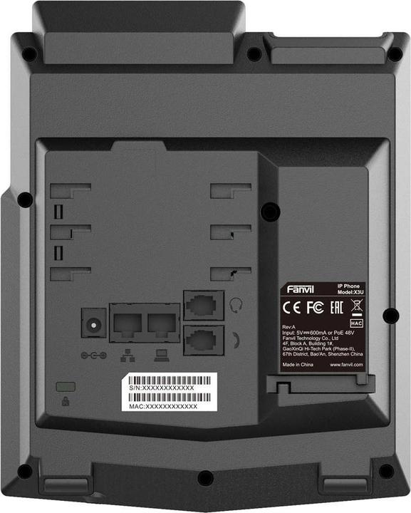 Actual product image Fanvil IP Phone X3U