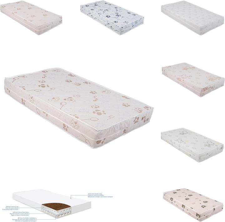 Kikkaboo Babybett-Matratze CocoCraft (120 x 60 cm)