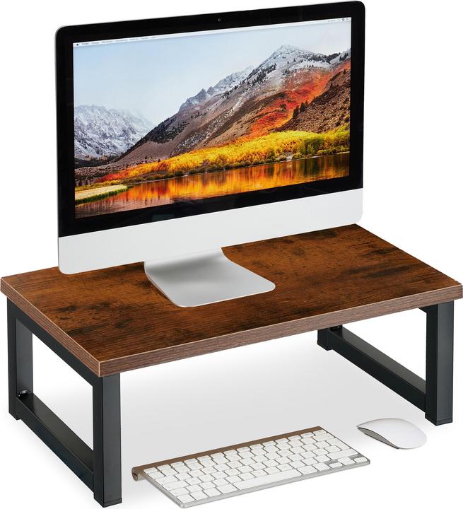Actual product image Relaxdays Monitortischerhöhung
