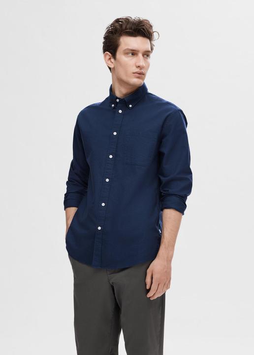 Actual product image Selected Homme Slhregrick-Ox Shirt Ls Noos (3XL)