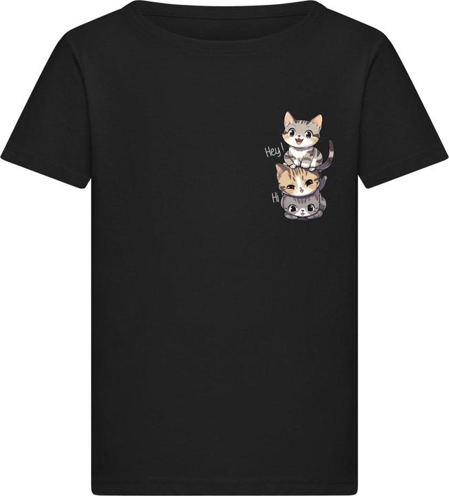 Image du produit Merchcode Girls Hi Cats - T-Shirt - 184979 (146)
