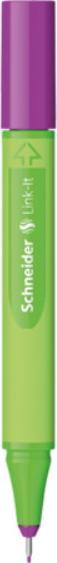 Actual product image Schneider Fineliner Link-It - red-purple (Violet, 10 x)