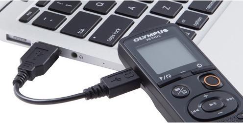 Actual product image Olympus VN-541PC with CS 131 soft case (4 GB)
