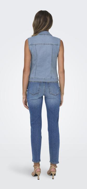 Actual product image Only Stand-up collar jacket denim waistcoat (S)